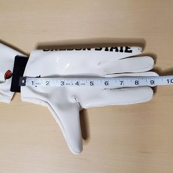 Nike Vapor Jet 7.0 Size 3XL NCAA Football Gloves Oregon State Beavers DX6901-138 - Picture 9 of 11